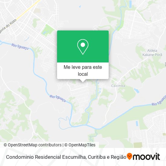 Condominio Residencial Escumilha mapa