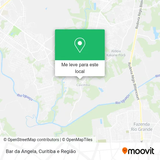 Bar da Angela mapa
