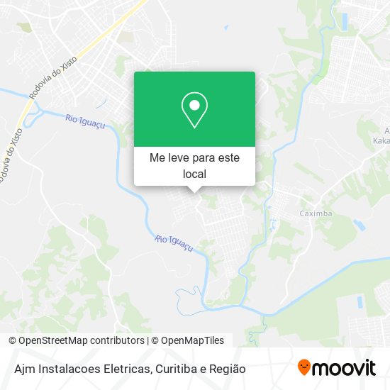 Ajm Instalacoes Eletricas mapa