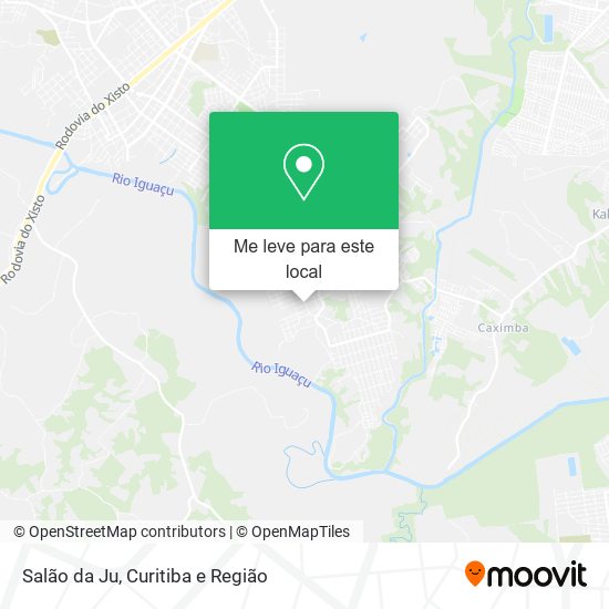 Salão da Ju mapa