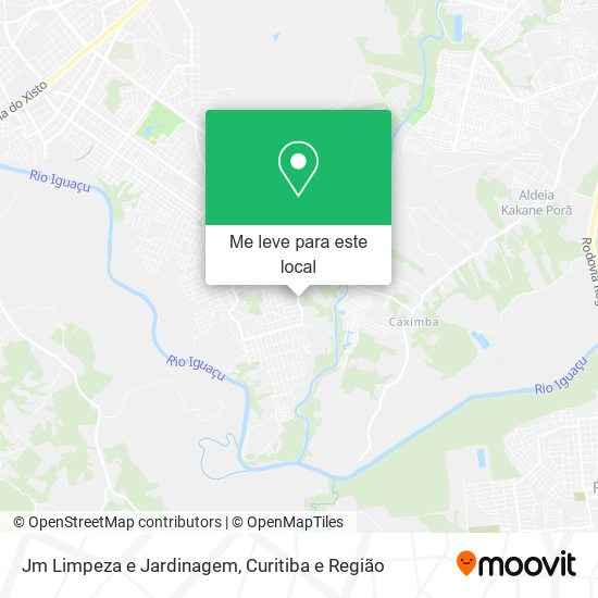 Jm Limpeza e Jardinagem mapa