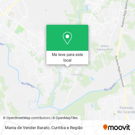 Mania de Vender Barato mapa