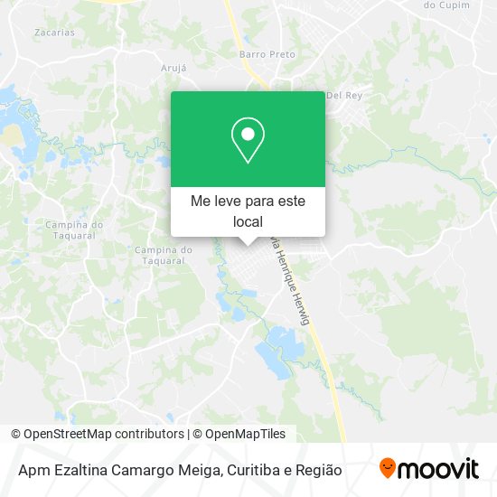 Apm Ezaltina Camargo Meiga mapa