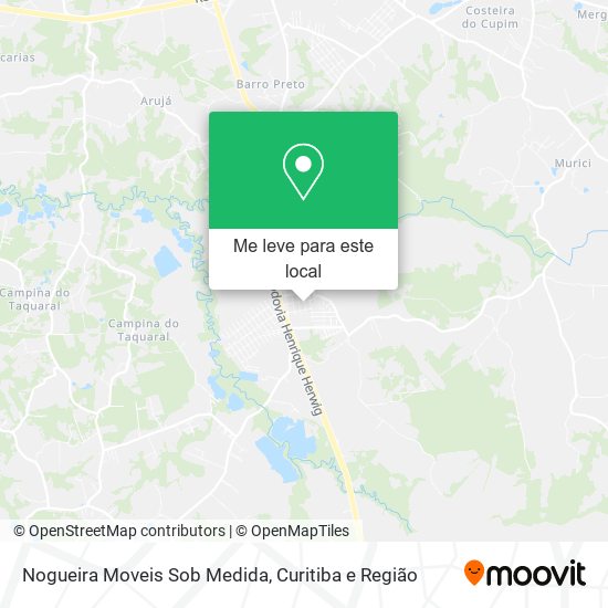 Nogueira Moveis Sob Medida mapa