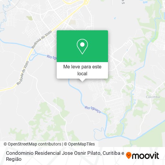 Condominio Residencial Jose Osnir Pilato mapa