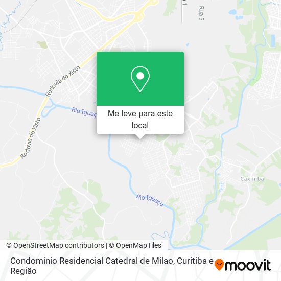 Condominio Residencial Catedral de Milao mapa