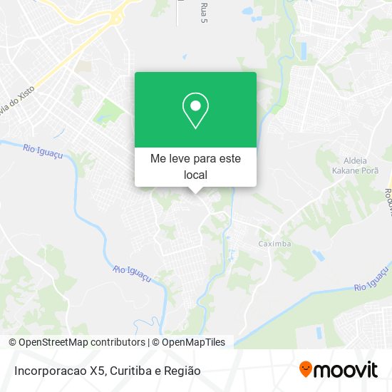 Incorporacao X5 mapa