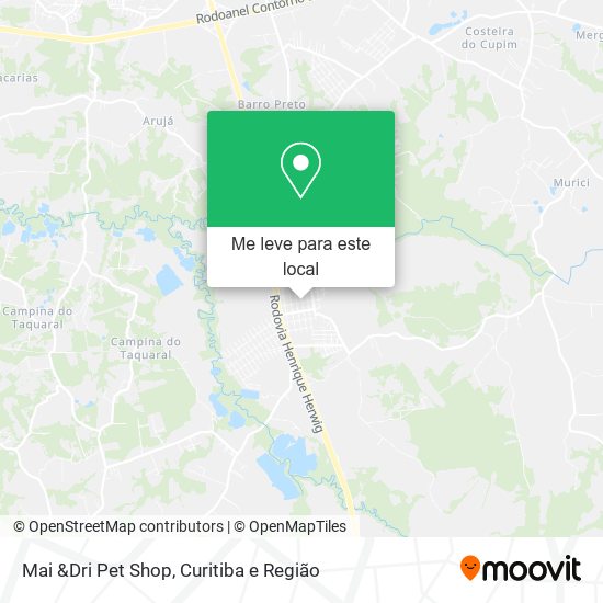 Mai &Dri Pet Shop mapa