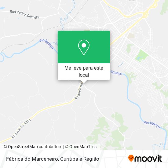 Fábrica do Marceneiro mapa