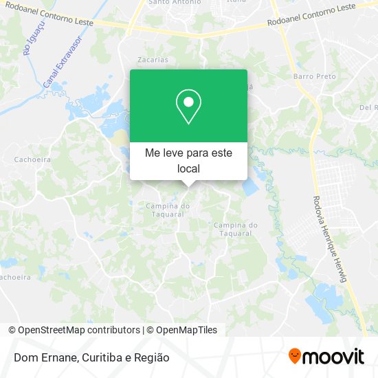 Dom Ernane mapa