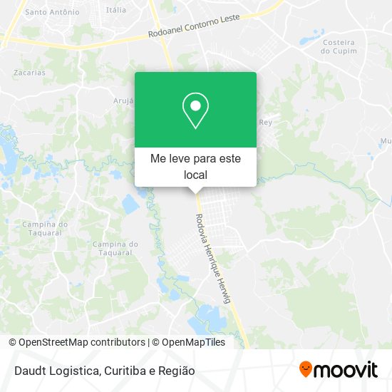 Daudt Logistica mapa