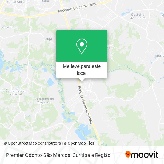 Premier Odonto São Marcos mapa