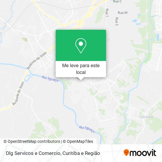 Dlg Servicos e Comercio mapa