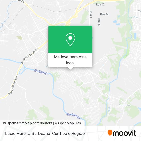 Lucio Pereira Barbearia mapa