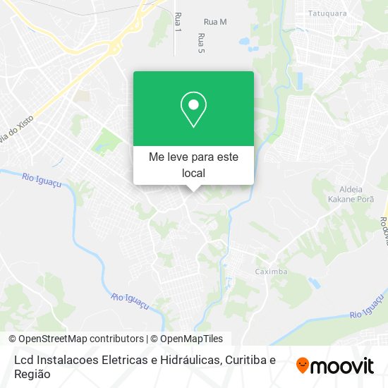 Lcd Instalacoes Eletricas e Hidráulicas mapa