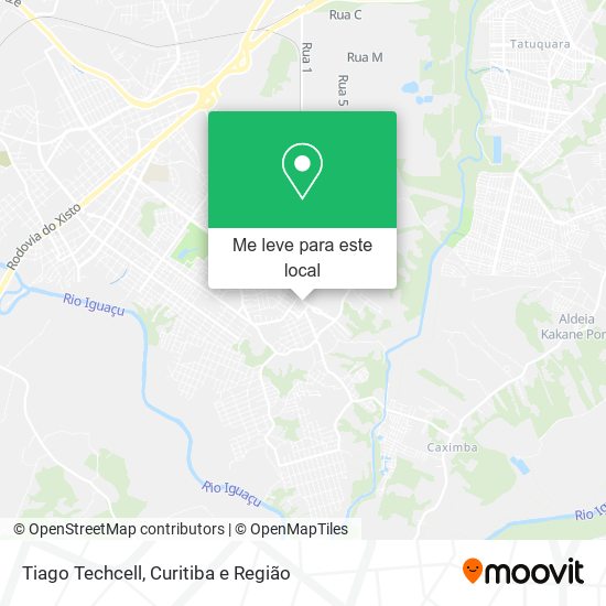Tiago Techcell mapa