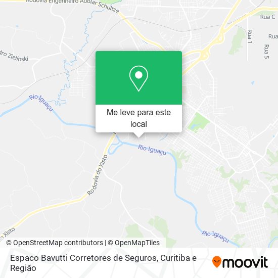 Espaco Bavutti Corretores de Seguros mapa
