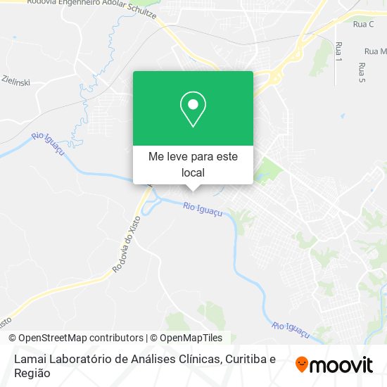 Lamai Laboratório de Análises Clínicas mapa