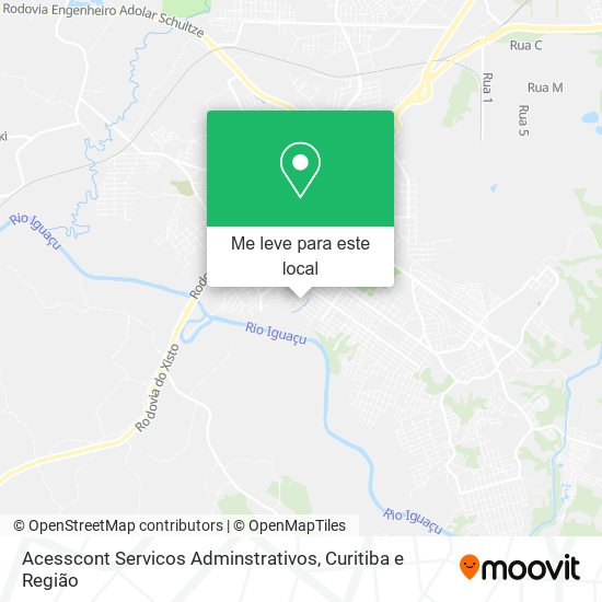 Acesscont Servicos Adminstrativos mapa