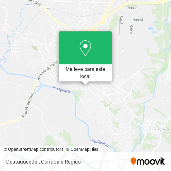 Destaqueeder mapa