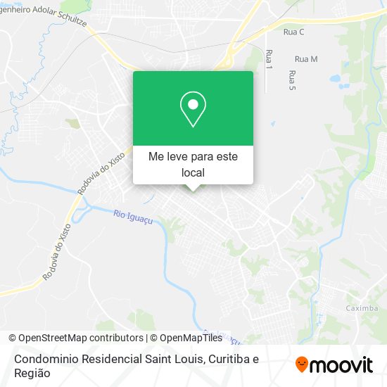 Condominio Residencial Saint Louis mapa