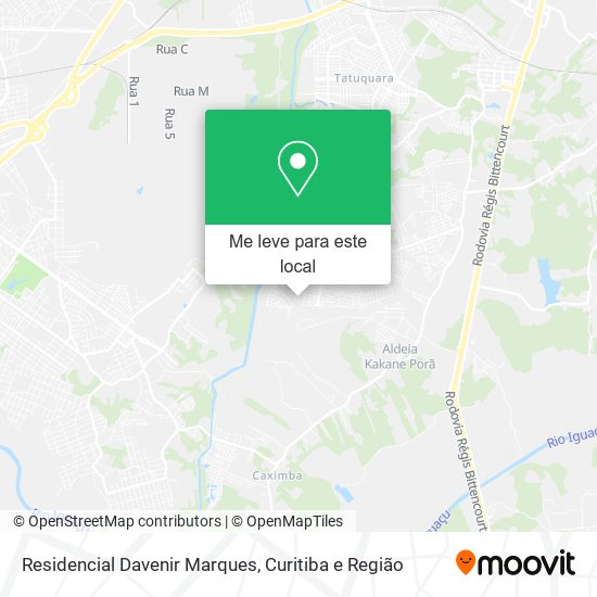 Residencial Davenir Marques mapa
