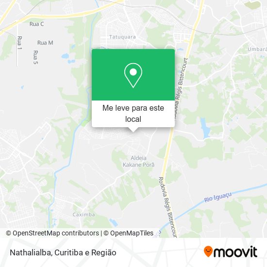 Nathalialba mapa