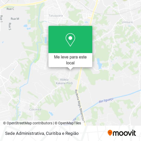 Sede Administrativa mapa