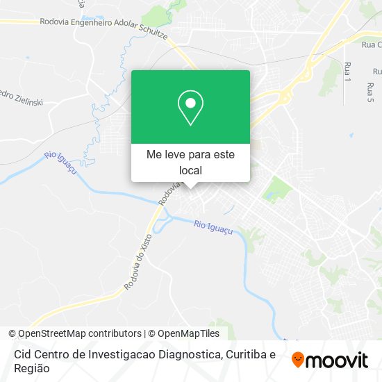 Cid Centro de Investigacao Diagnostica mapa