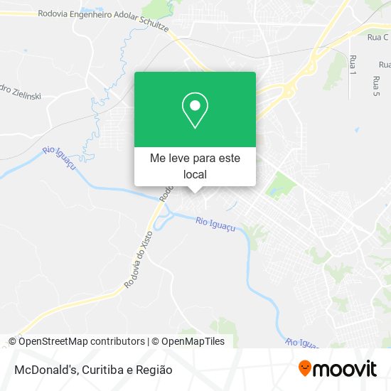 McDonald's mapa