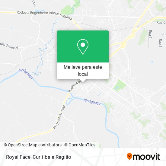 Royal Face mapa