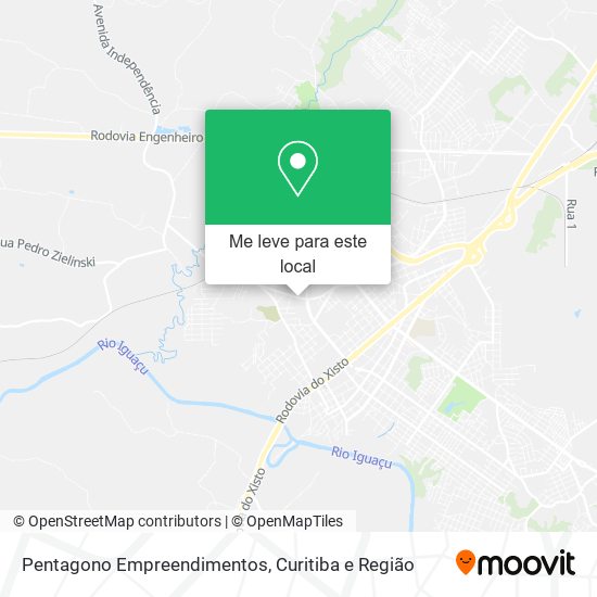 Pentagono Empreendimentos mapa