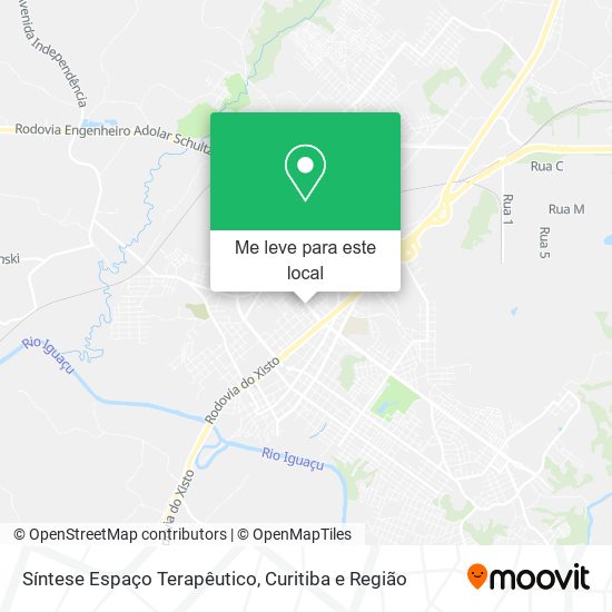 Síntese Espaço Terapêutico mapa