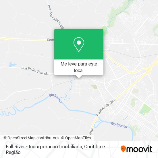 Fall.River - Incorporacao Imobiliaria mapa