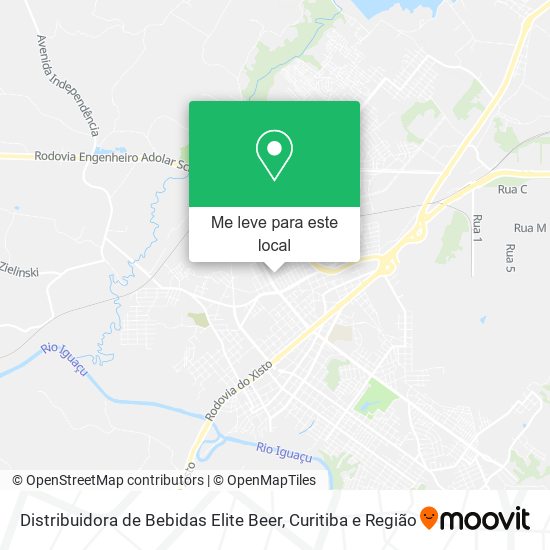 Distribuidora de Bebidas Elite Beer mapa
