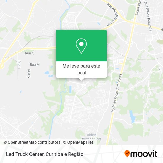 Led Truck Center mapa