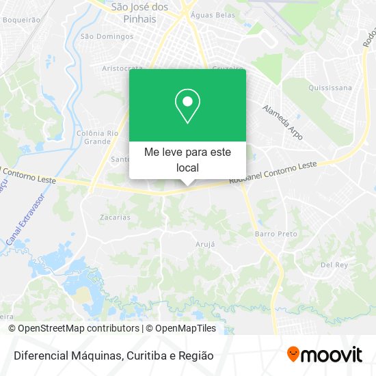 Diferencial Máquinas mapa