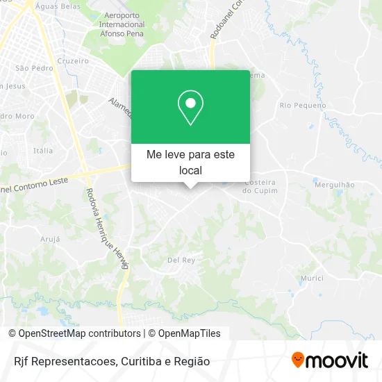 Rjf Representacoes mapa