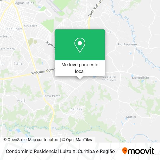 Condominio Residencial Luiza X mapa