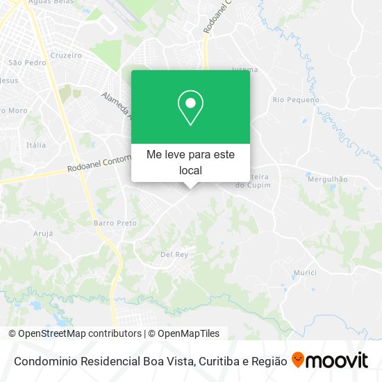 Condominio Residencial Boa Vista mapa