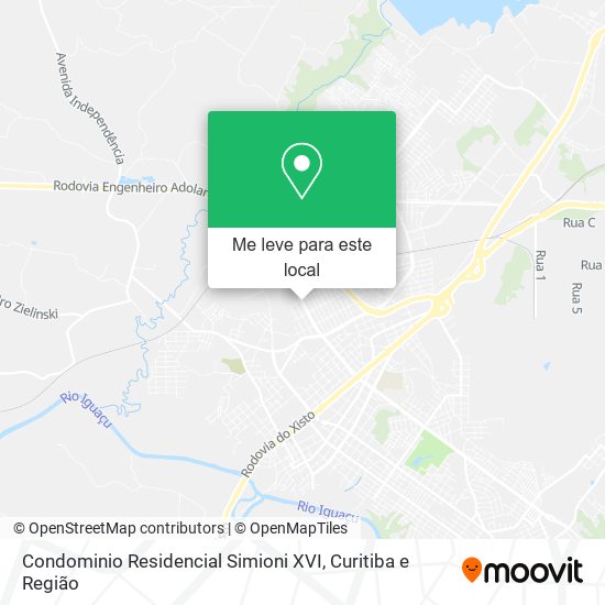 Condominio Residencial Simioni XVI mapa