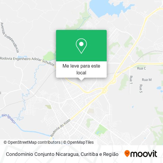 Condominio Conjunto Nicaragua mapa