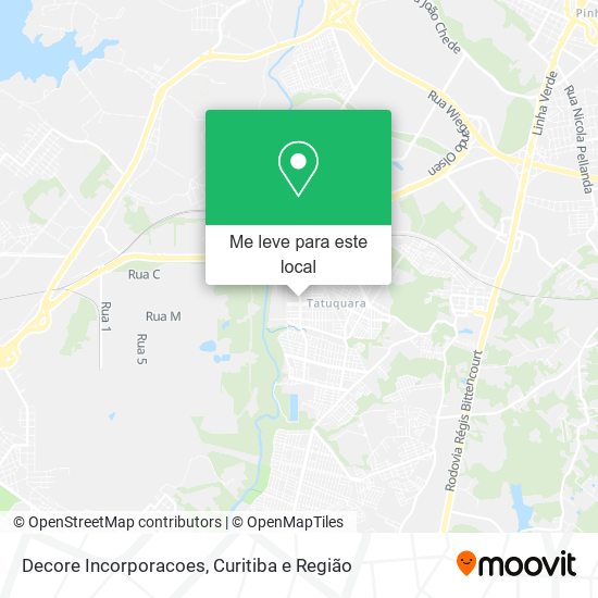Decore Incorporacoes mapa