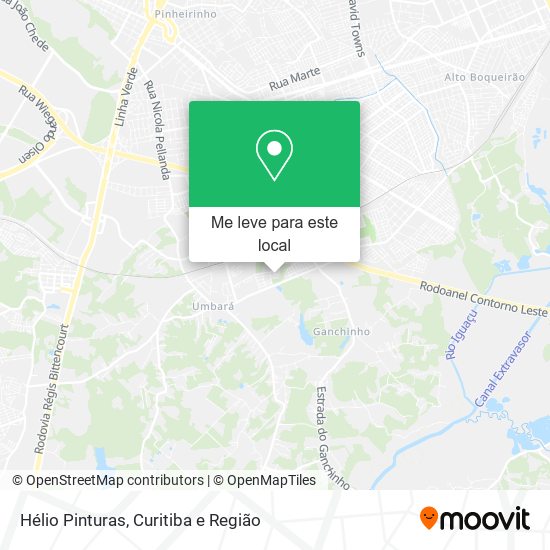 Hélio Pinturas mapa
