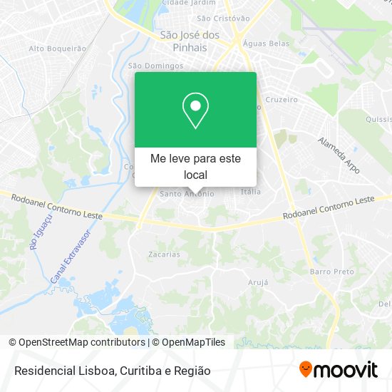 Residencial Lisboa mapa
