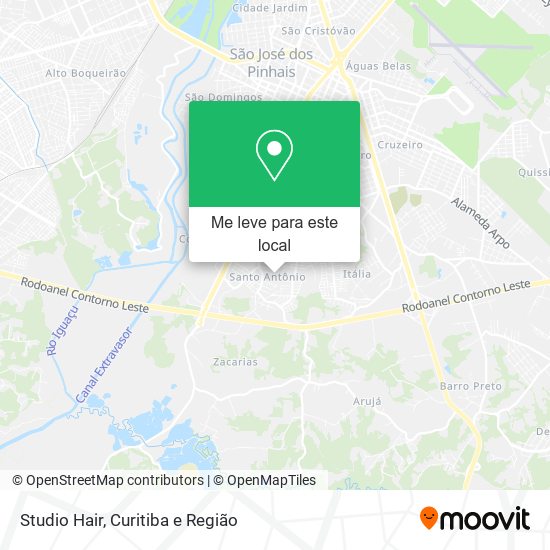 Studio Hair mapa