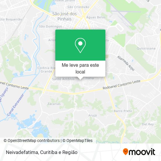 Neivadefatima mapa