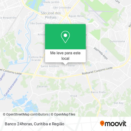 Banco 24horas mapa