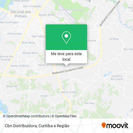 Cbn Distribuidora mapa