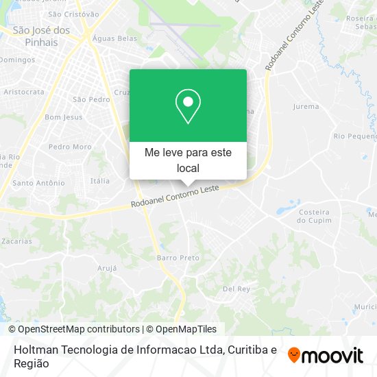 Holtman Tecnologia de Informacao Ltda mapa